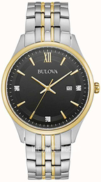 98D122 Bulova Diamond TheWatchAgency