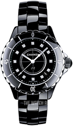 chanel white ceramic watch