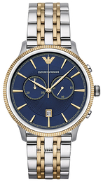 Emporio Armani Luigi orologio uomo silver/bianco AR1812 – Fico Gioielli