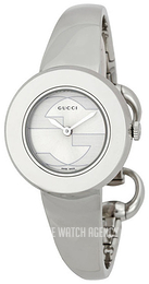 Gucci U-play Kit Interchangeable White Leather Watch Case YFA50040