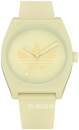 yellow adidas watch