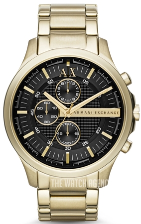 armani exchange big face watch