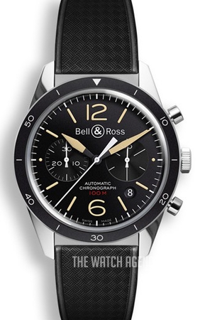 BRV126-ST-HER-SRB Bell \u0026 Ross BR 126 