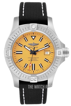 breitling avenger yellow