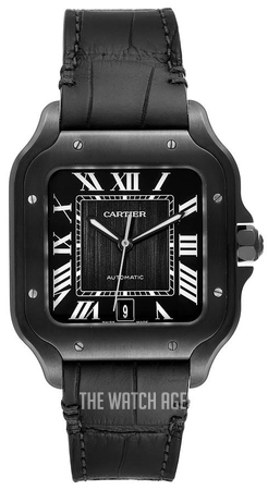 santos black cartier