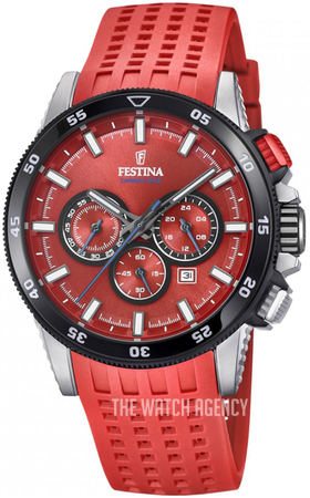 festina chrono bike red