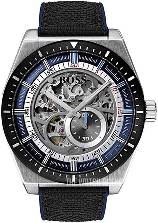 hugo boss automatic skeleton watch