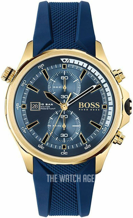 hugo boss globetrotter watch