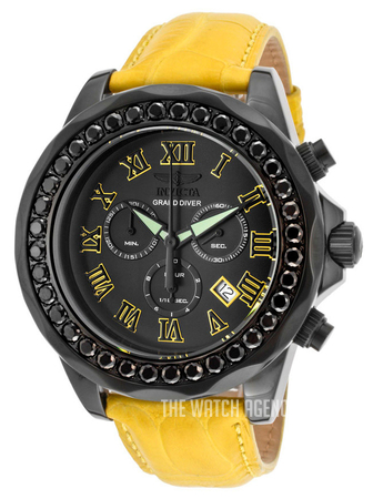 invicta grand diver black