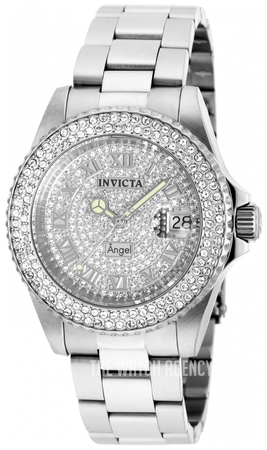 invicta angel diamond watch