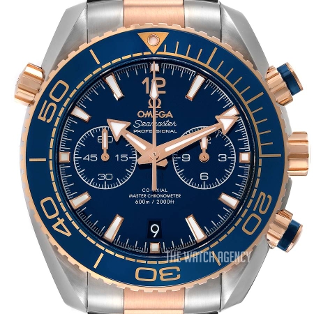 Seamaster Planet Ocean 600M Blue 18 carat rose gold O45.5 mm ref. 215.20.46.51.03.001