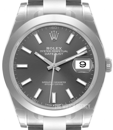 Rolex datejust 41 online grey