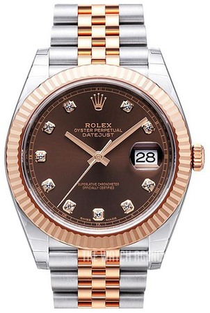 brown datejust