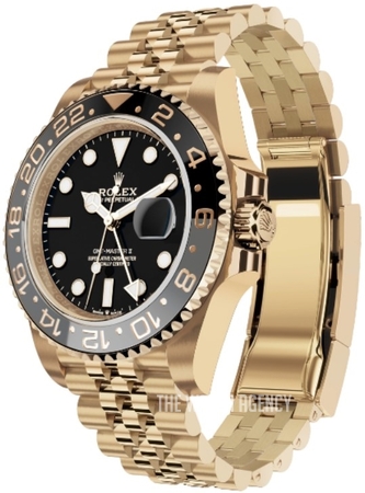 GMT Master II Black 18 carat yellow gold 40 mm ref. 126718GRNR 0001