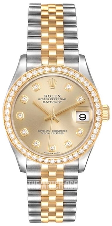 datejust 31 yellow gold