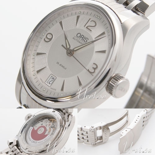 Classic Silver colored Steel 37 mm ref. 733 7578 4061 MB