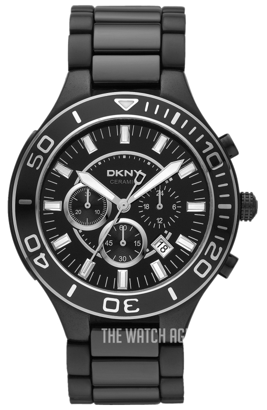 Dkny black sale ceramic watch