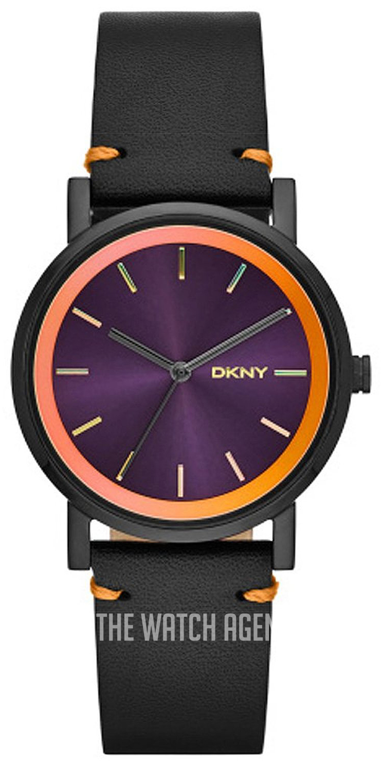 Purple hot sale dkny watch