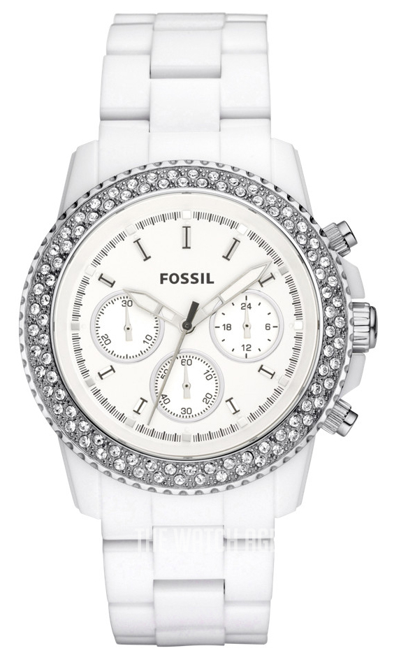 Fossil plastic watch sale