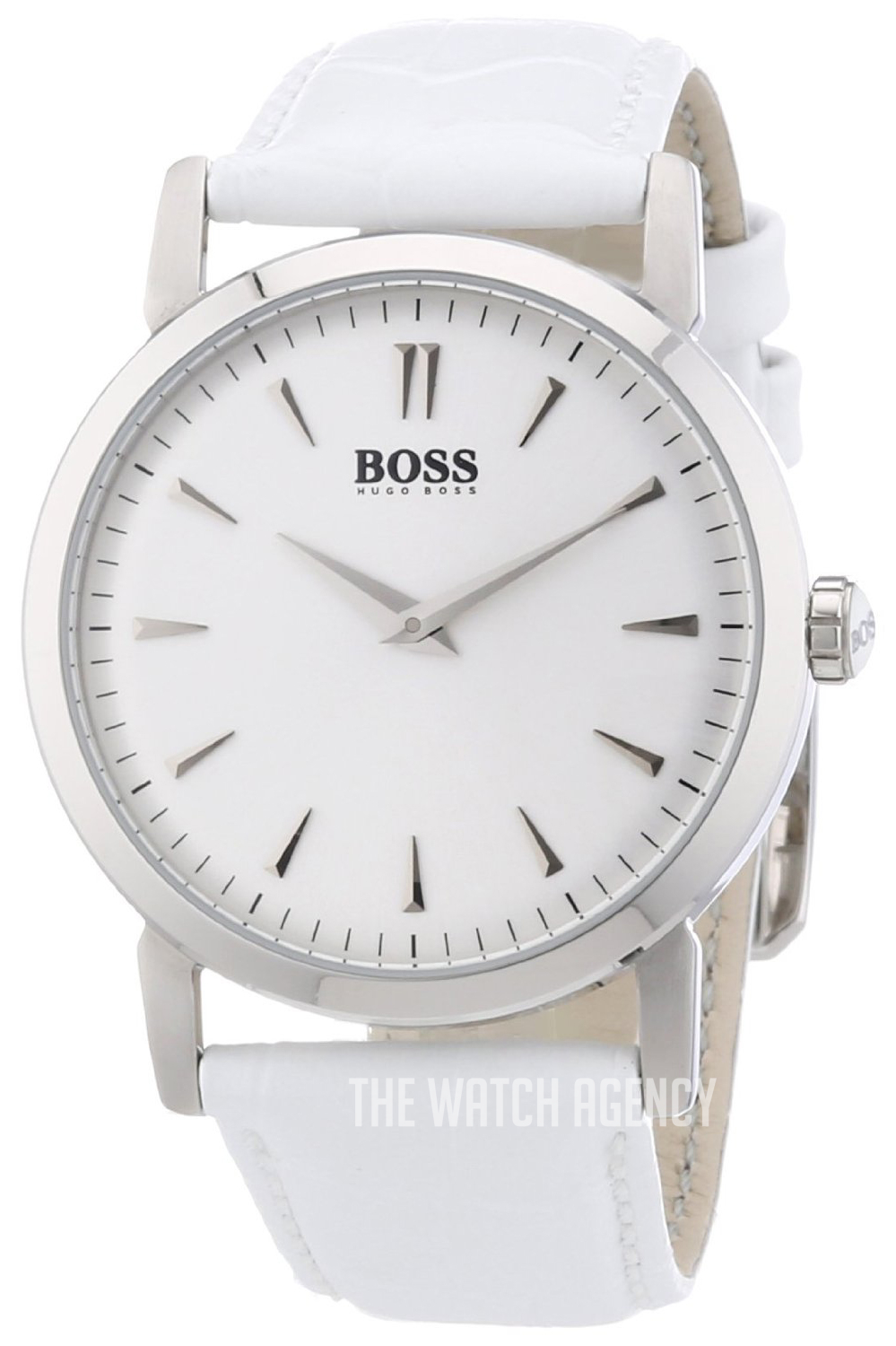 Classic Silver colored Leather 36 mm ref. 1502300