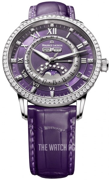 Masterpiece Purple Leather 41 mm ref. MP6428 SD501 85E