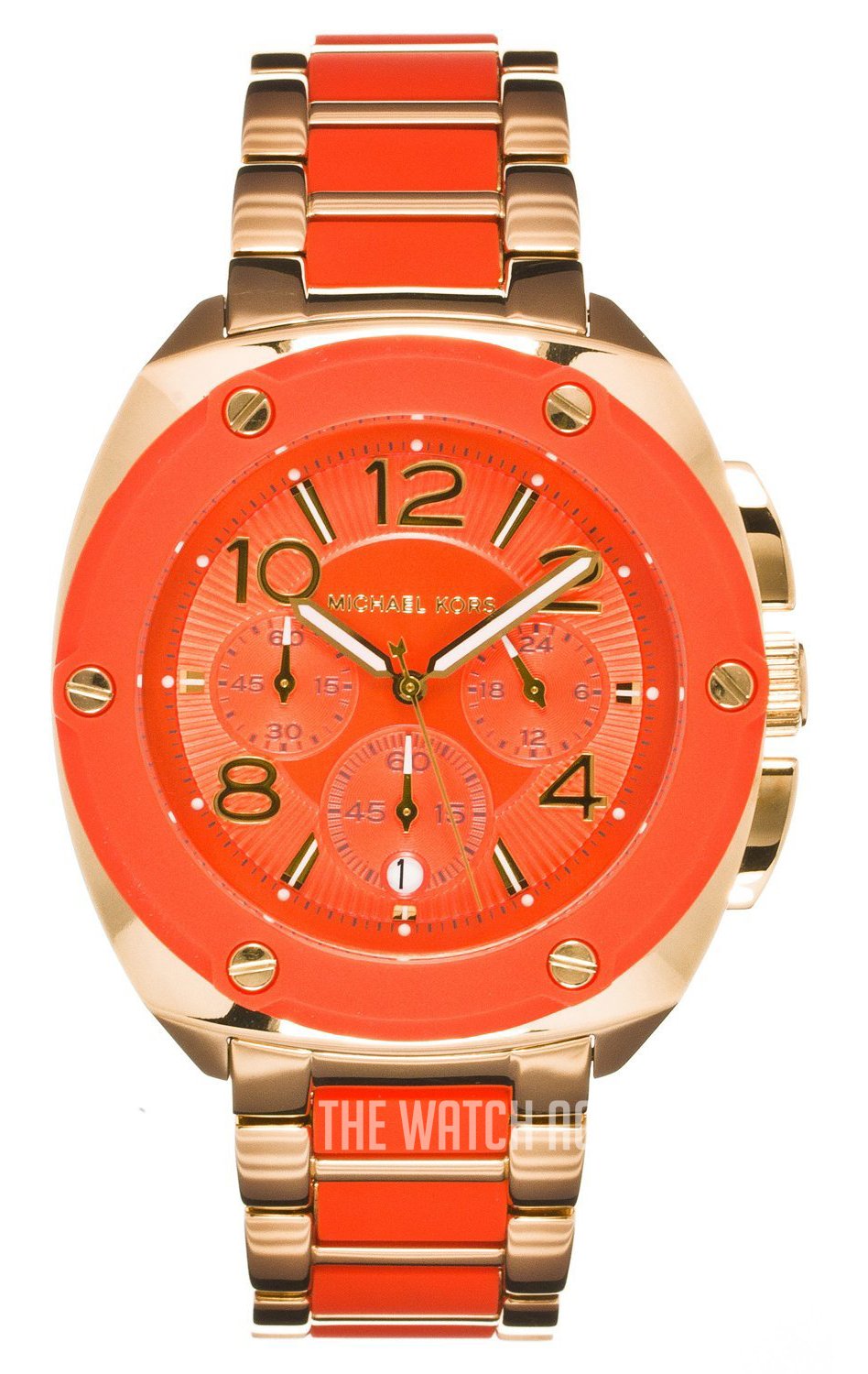 Michael kors deals orange watch