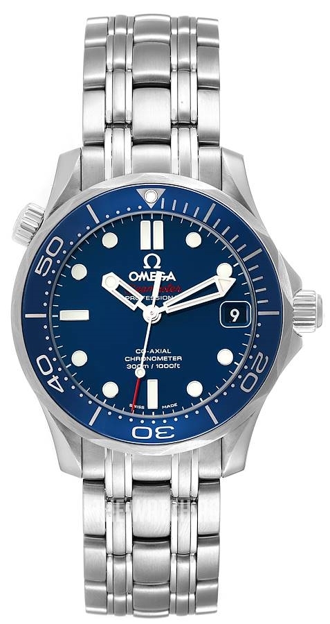 Diver 300M Seamaster Steel Chronometer Watch 212.30.36.20.03.001