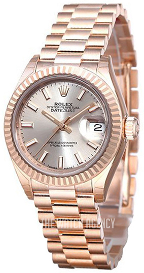 Buy New Rolex Lady-Datejust 28 279173-0005 Silver Dial Women's Watch