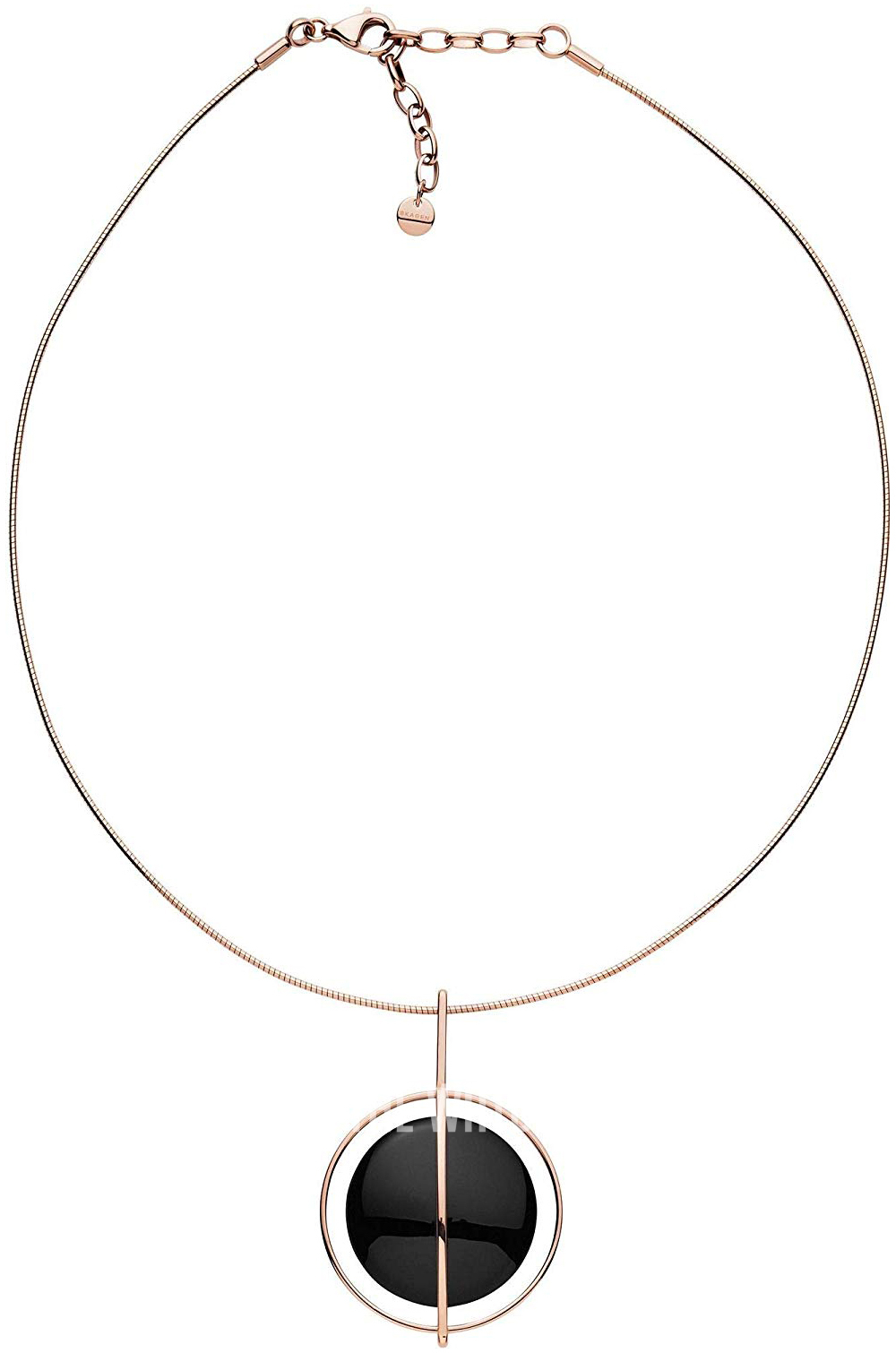 Skagen rose store gold necklace