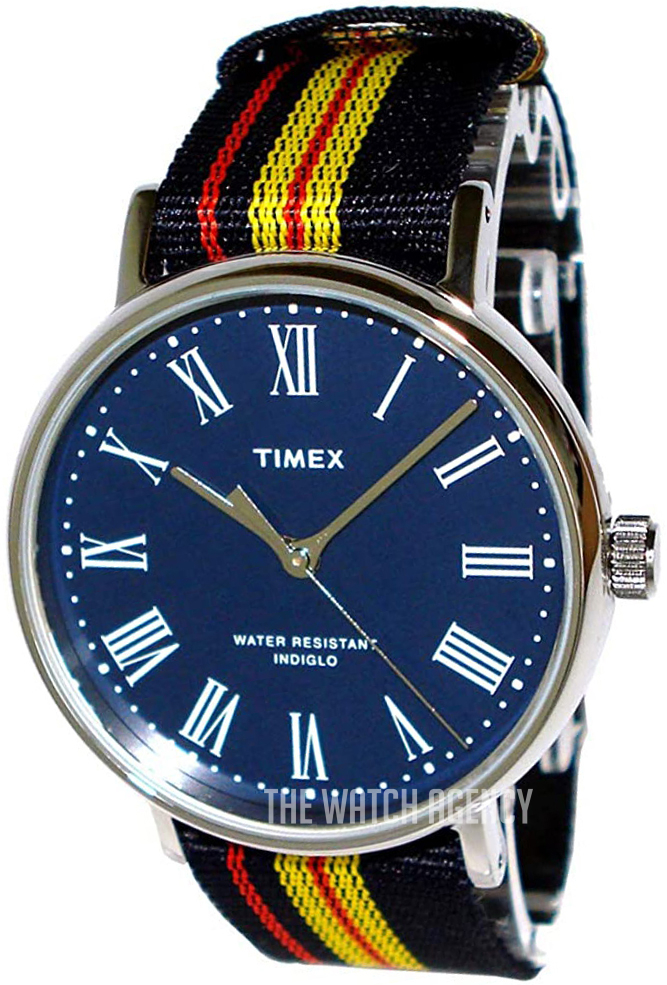 timex fairfield blue