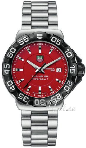 Tag heuer formula 1 red sales dial