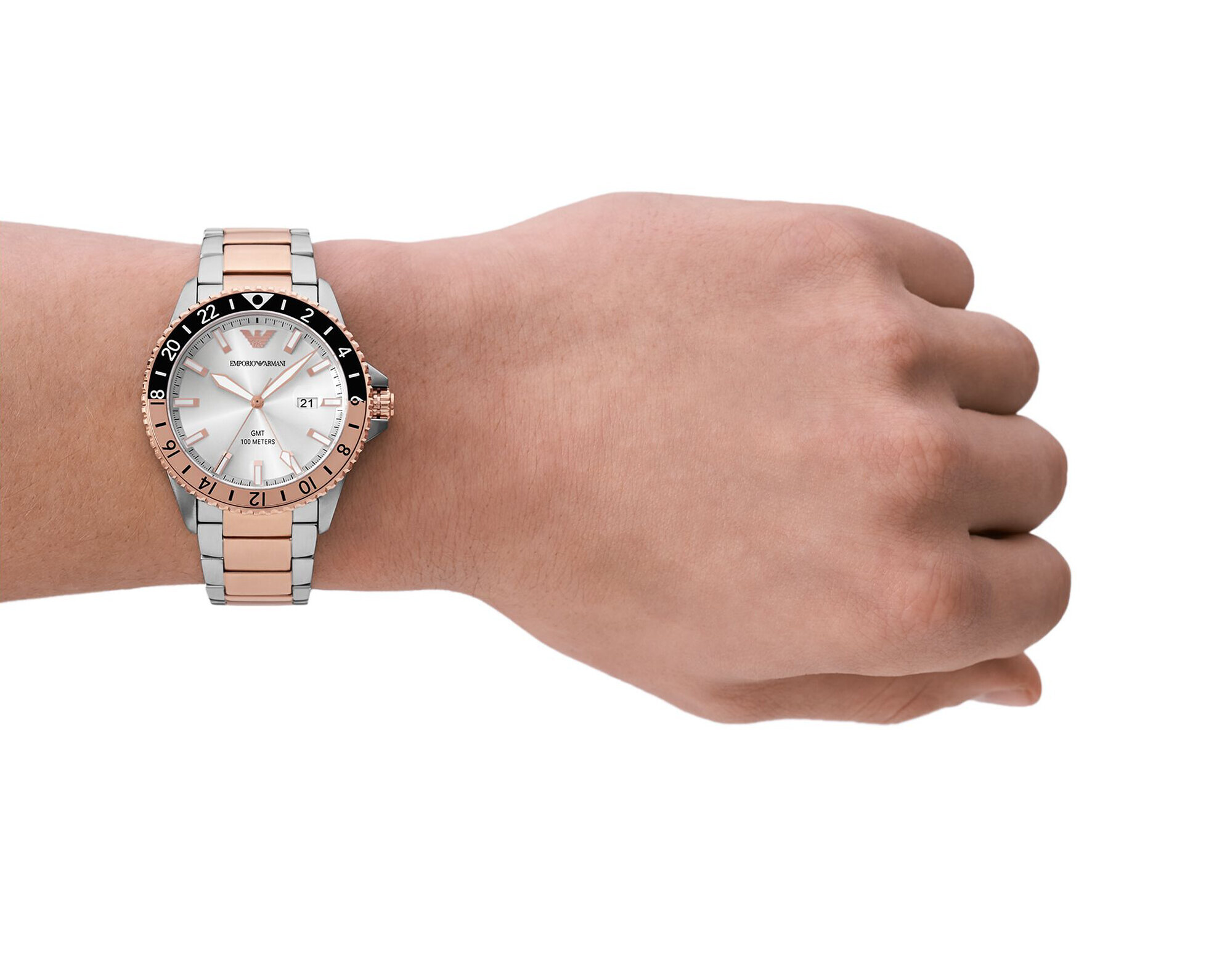 AR11591 Emporio Armani World Explorer | TheWatchAgency.com