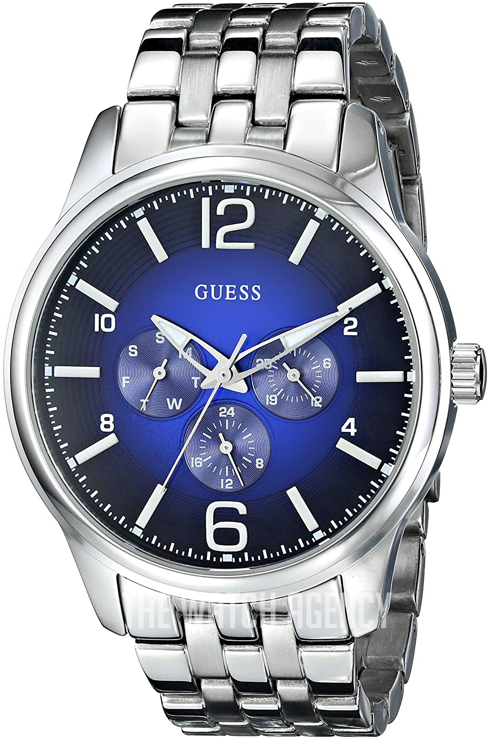 GUESS 青 白 ウォッチ 2点セット GUESS 青 白 ウォッチ 2点セット GUESS 青 白 ウォッチ 2点