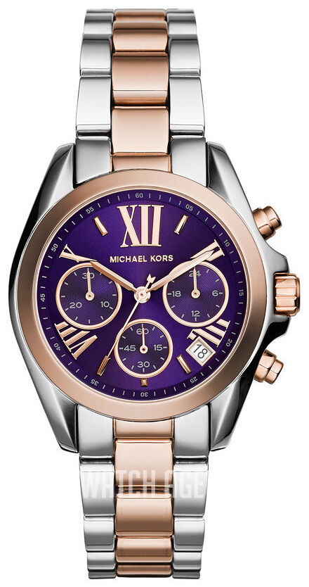 Michael Kors Men\'s Purple Dial Chronograph Watch Michael Kors Bradshaw Women MK6398 Chronograph Purple  main image 2