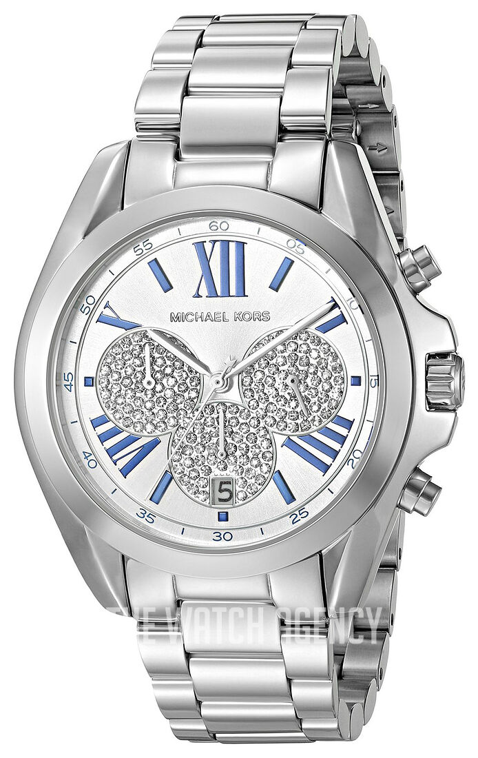 Michael Kors MK6320 Unisex Leather Analog Silver D Michael Kors Ladies Watch Bradshaw MK6320 | Watches Prime main image 2