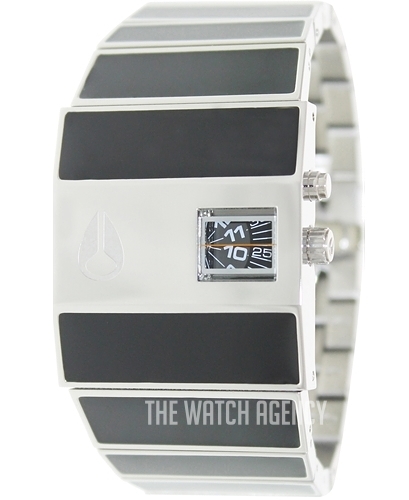 Stainless Steel Nixon Rotolog Black A028000-00 Nixon The Rotolog