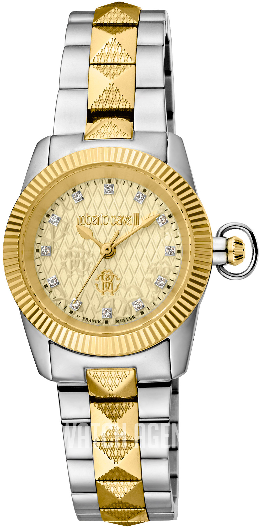 【未使用品】roberto cavalli by franck muller Roberto Cavalli by Franck Muller RV1L177M0061 green gold