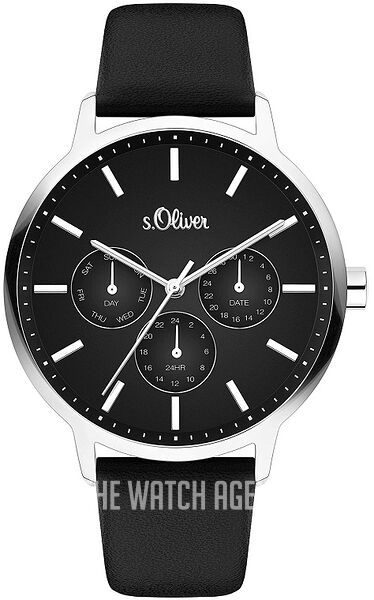 Montre Femme S.Oliver Quartz Modèle 2033562 - Cadran Argenté, Bracelet Acier Inox - Neuve Avec étiquettes