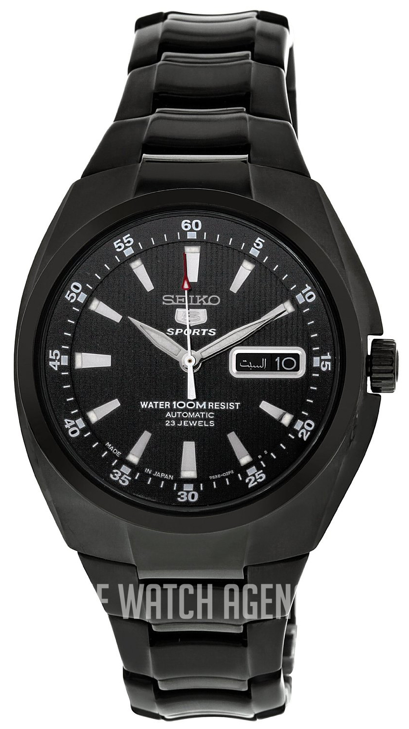 さすけ！ SEIKO 7T92-0DW0 Chronograph Watch 100m Quartz Men's Black