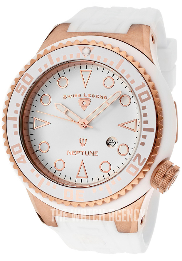 SL-21818D-RG-02-WHT Swiss Legend Neptune | TheWatchAgency.com