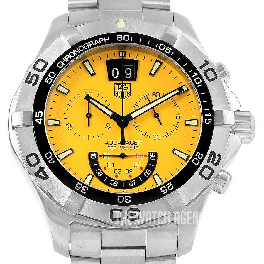 Tag Heuer Aquaracer Yellow TAG Heuer Aquaracer Chronograph