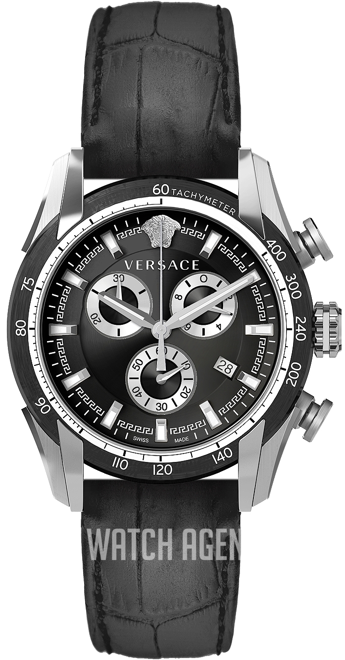 VERSACE　ヴェルサーチェ 腕時計ブラック　VE2I00121　V-Ray VERSACE ヴェルサーチェ 腕時計ブラック VE2I00121 V-Ray - メルカリ